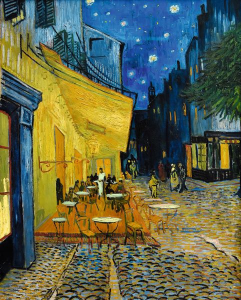 The Cafe Terrace Arles At Night