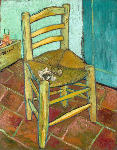 Vincent's Chair with His Pipe